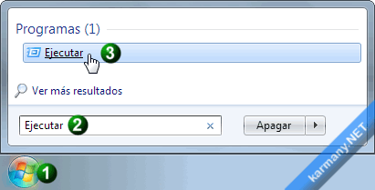 Ejecutar en Windows 7