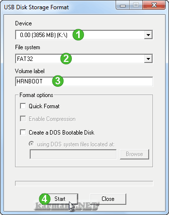 USB Disk Storage Format