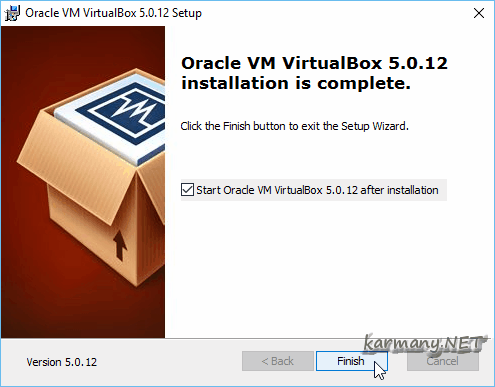 VM VirtualBox actualizado a la versión del paquete de extensiones